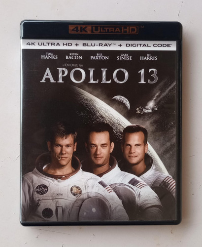 Apollo 13 4k Uhd Blu Ray (dublado) Tom Hanks