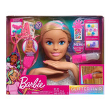  Cabeza Barbie Deluxe Para Peinar Glitter Xtreme P