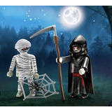 Playmobil Duopack 9308, Momia Y La Parca, Halloween!