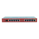 Router Mikrotik Routerboard Rb2011ils-in Negro Y Rojo