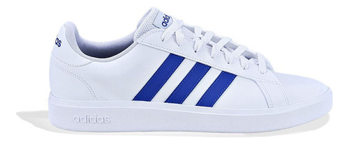 Tênis Casual adidas Grand Court Base 2.0 Branco / Azul