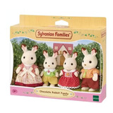 Sylvanian Families Família Dos Coelhos Chocolate Epoch 5655