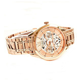 Reloj Mujer Guess Gw0253l3 Cuarzo Pulso Dorado En Acero