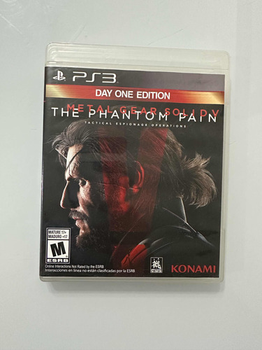 Metal Gear Solid 5 The Phantom Pain Playstation 3