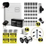 Kit Cerca Elétrica Industrial Elc 3020 Intelbras 40m Fio 90