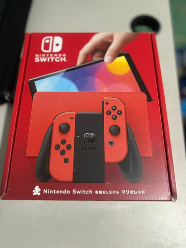 Nintendo Switch Oled Edición Mario Red