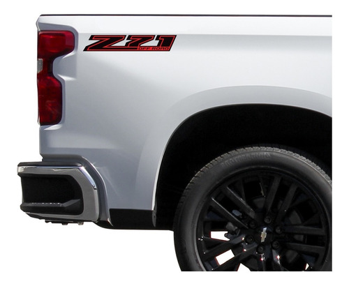 Calcas Sticker Z71 Off Road Batea Compatible Con Silverado