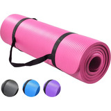 Tapete Yoga Grueso Ejercicios Pilates Relajacion Fitness Color Rosa