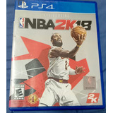 Nba2k18 Físico Ps4 Usado