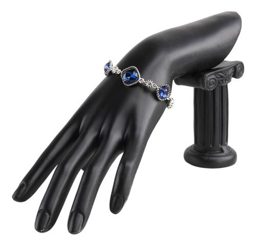 (bk) Reloj Tipo Maniquí, Guantes De Mano, Anillos, Pulsera,