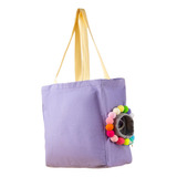 Transportín Para Gatos Suave, Bolso De Hombro L Violeta