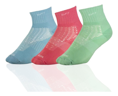 Medias Sox ® Caña Corta Pack X 3 Hombre Mujer Running Ciclismo