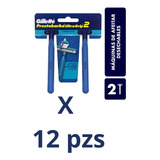 Rastrillo Gillette Prestobarba Ultragrip 2 Paquete De 24 Pzs