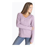 Polera M/l Merrell Nala 2 Rosa Mujer