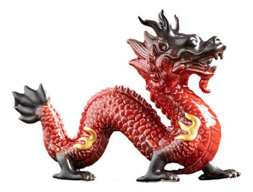 Estatua De Dragón De Porcelana China Tradicional 2024 China