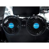 Ventilador Eléctrico Para Coche Autos Negro Qifun