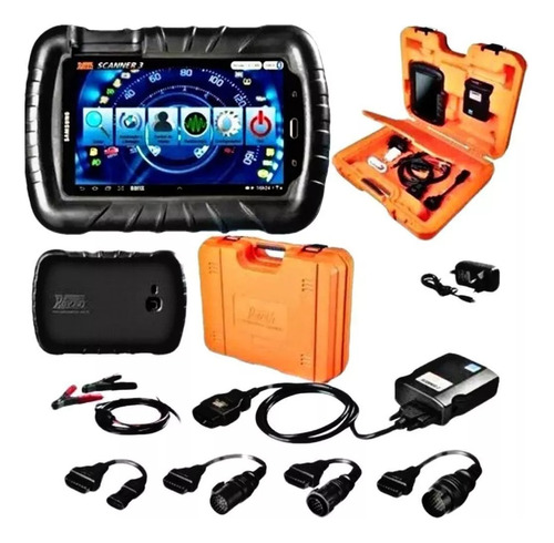 Scanner Automotivo Raven 3 Com Tablet Diesel Leve 108800