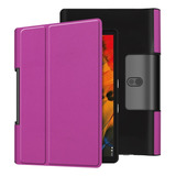 Aaa Funda De Piel Para Lenovo Yoga Smart Tab Con Soporte