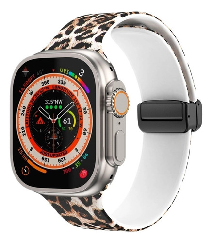 Correa De Silicona Luminosa Para Apple Watch Banda Ultra Ma