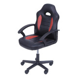 Cadeira Mig Gamer Escritório Or Design 3319 Cor Vermelho
