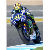 Cuadros De 50x70 Valentino Rossi.  Con Bastidor De Madera.