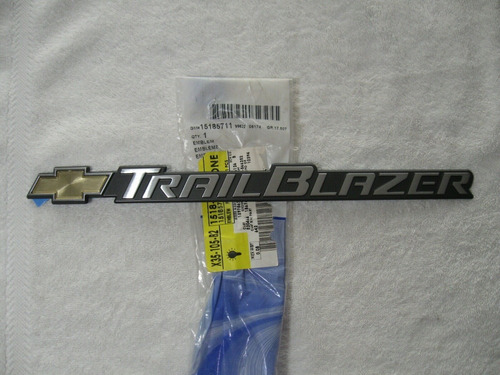 Emblema Trailblazer Puerta Delantera 2002 - 2004 Original Gm Foto 3