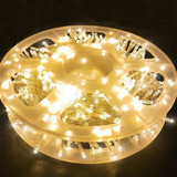 Luces Led 100 Metros Pascua Decoracion Navidad Cable Transpa