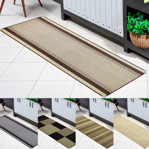 Passadeira Sisal Antiderrapante 2,30x0,66 Tapete Lancer