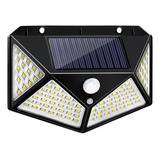 Z Lámpara Led Reflector Solar Exterior Jardín Casa Sensor X