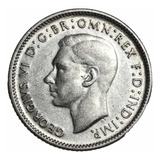 Moneda De Plata Australiana Sin Circular Año 1948