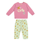 Conjunto Bebê Feminino Infantil Moletom E Calça Leggings