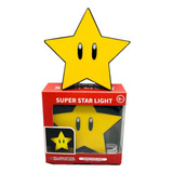 Lámpara De Estrella Mario Bros - Modelo Super Star