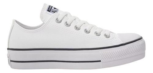 All Star Chuck Taylor Platforma  Couro Original