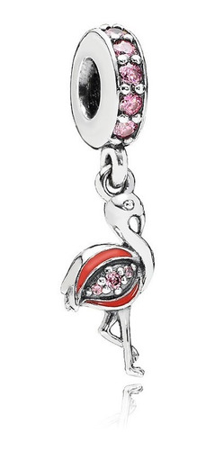 Pandora Dije Colgante 791294czs Pink Flamingo Charm Pendant