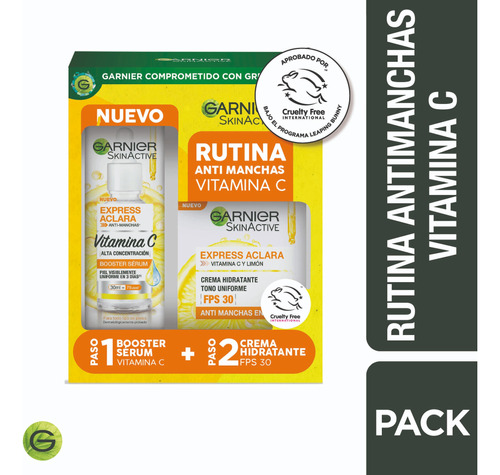 Pack Vitamina C Anti-manchas Serum + Crema Spf 30