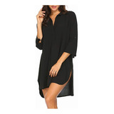 Mujer Traje De Playa Baño Cover Up Bikini Blusas Vestidos