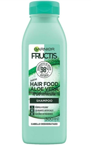 Shampoo Garnier Fructis Hair Food Aloe Vera 300ml - 1 Pz