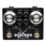 Pedal De Efecto Demon Fx The Dualgun  Negro