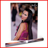 Poster Fotográfico Dua Lipa® Versace Fashion Milan - 60x40cm