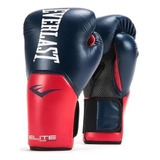 Luva Everlast Pro Style V2 Boxe E Muay Thai Azul E Vermelha