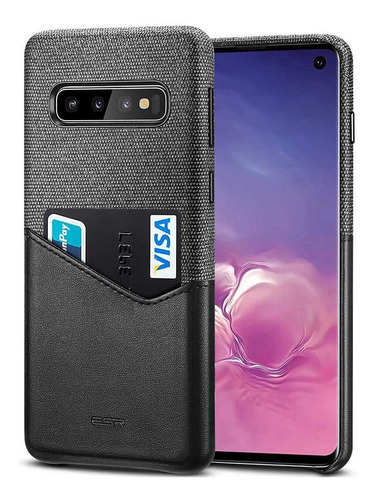 . Funda Esr Metro Wallet Para Samsung S10 Negra Cartera