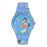 Reloj Swatch Suoz342 Nuevo. Gtia Oficial, Envío Sin Costo