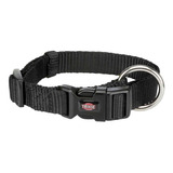 Collar Para Perros Premium Trixie - S/m Ajustable 30-45cm Color Negro