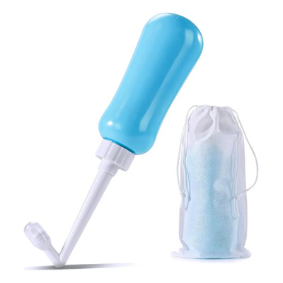Bidé Portátil Akstar Para Viaje Boquilla Plegable 450ml Celeste | MercadoLibre