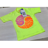 Remeras Protección +uv50 Okiwama Nena Niña Bebe Manga Corta