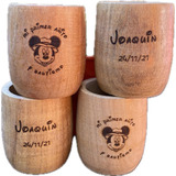 Mates Grabados Personalizados Souvenir Mate Madera 