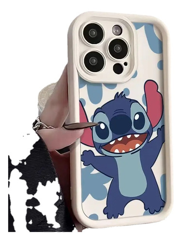 Funda De Teléfono De Silicona Disney Stitch Para iPhone 14,
