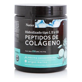 Péptidos Colágeno Natier Hidrolizado Origen Marino 250g 