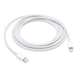 Cable Tipo C A Lightning 2m Compatible Con iPhone iPad