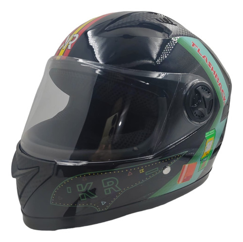 Casco Moto Mate Hombre Mujer Kc-10 Aleron Deportivo Ligero 